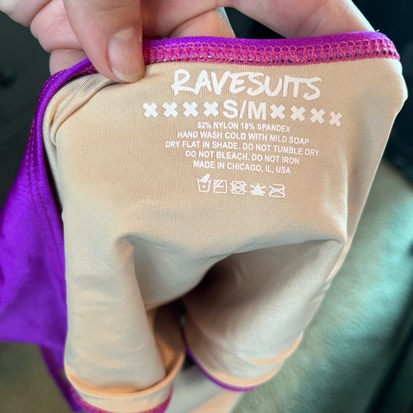 Ravesuits “Worst Behavior” one piece - Picture 4 of 4